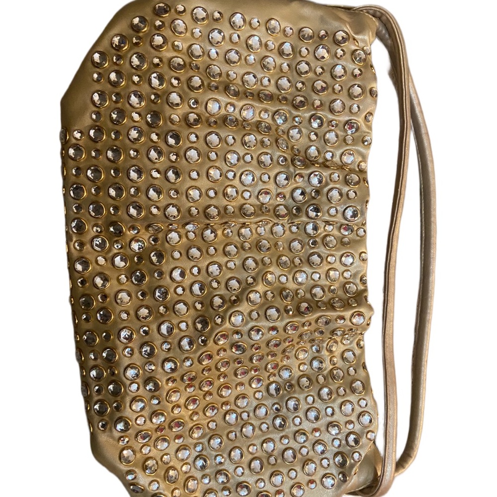 Blinged out bag by AQUA (a brand sold at Bloomingdale’s)